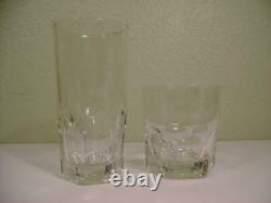 New Luminarc Esqure 24 Piece Drinkware Set Cooler & Double Old Fashioned USA