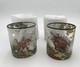 New Pottery Barn S/4 Fantastical Forest Decal Double Old Fashioned Glasses