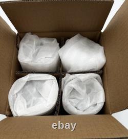 New Pottery Barn S/4 Fantastical Forest Decal Double Old Fashioned Glasses