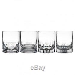 New Waterford Ogham Double Old Fashioned Set/4
