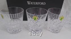 New Waterford Pattern Of The Sea Double Old Fashioned Crystal Tumblers 40033408