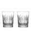New Waterford Winter Wonders Midnight Frost Double Old Fashioned Glasses (2)