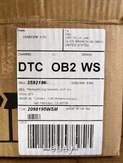 New Williams Sonoma Plymouth Hunting Dogs Double Old Fashioned Glasses Set of 4