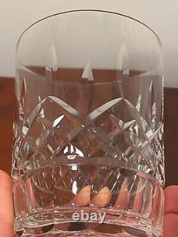 New in Box Set 6 WATERFORD CRYSTAL Lismore Double Old-Fashioned Tumblers IRELAND