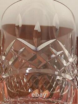 New in Box Set 6 WATERFORD CRYSTAL Lismore Double Old-Fashioned Tumblers IRELAND