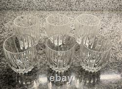 Nice Set Of 6 Park Lane Double Old Fashioned Glasses By Mikasa