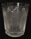 One Lalique France Crystal Femmes Double Old Fashioned Whiskey Tumbler 4