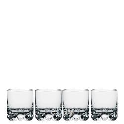 Orrefors Crystal Erik 4-piece Dof Set #6242402 Brand Nib Save$$ Swedish F/sh