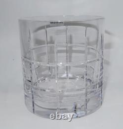 Orrefors Crystal, Sweden, STREET, Double Old Fashioned, 3 1/2 LOT OF 2 withBox