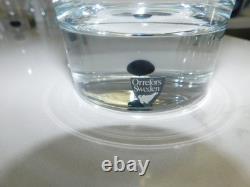 Orrefors INTERMEZZO BLACK Double Old Fashioned, 4 Tall Black Set of 4 Boxed