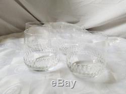 Orrefors Prelude Clear Double Old Fashioned Crystal Glass Nils Landberg Design