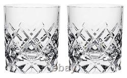 Orrefors Sofiero 8.44 Ounce Old Fashioned Glass, Pair Clear