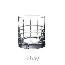 Orrefors Street Crystal Double Old Fashioned Glass (Set of Two)