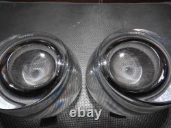 PAIR OF NAMBE TILT DOUBLE OLD FASHIONED GLASSES, Lead Crystal, 3 1/2, GERMANY