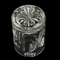 PAIR Waterford Crystal Millennium Series Double Old Fashioned, 1 Artist Signed