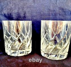 PAIR of Mikasa Olympus Double Old Fashioned Glass SLOVANIA ORDER BY MAY 26