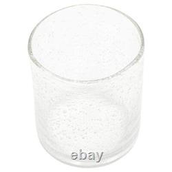 Pack of 6 Bubble Double Old Fashioned Glasses, 15 Oz, Clear