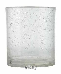 Pack of 6 Tag Bubble Double Old Fashioned Glasses, 15 Oz, Clear