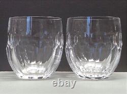 Pair (2), Waterford CURRAGHMORE, Double Old Fashioned Whiskey Glass, 3.5 signed