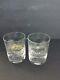 Pair Of Baccarat Serpentine Double Old Fashioned Whiskey Tumblers