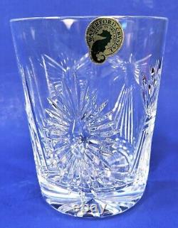 Pair WATERFORD CRYSTAL MILLENNIUM DOUBLE OLD FASHIONED GLASSES (5 TOASTS) NIB