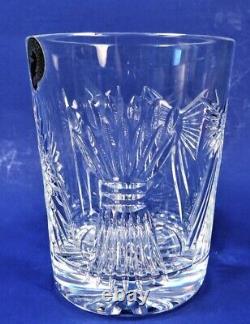 Pair WATERFORD CRYSTAL MILLENNIUM DOUBLE OLD FASHIONED GLASSES (5 TOASTS) NIB