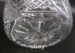 Pair WATERFORD CRYSTAL SEAHORSE Cut Glass Double Old Fashioned Whiskey Tumbler