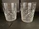Pair Waterford Double Old Fashioned Whiskey Glasses LISMORE