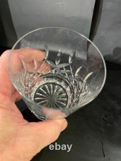 Pair Waterford Double Old Fashioned Whiskey Glasses LISMORE