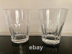 Pair Yeoward Tumbler Double Old Fashioned Crystal