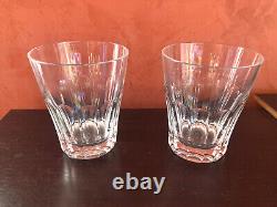 Pair Yeoward Tumbler Double Old Fashioned Crystal