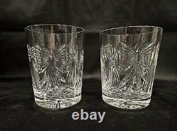 Pair of Brand New WATERFORD CRYSTAL Millennium 12oz Double Old Fashioned Glasses