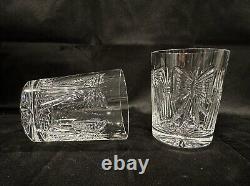 Pair of Brand New WATERFORD CRYSTAL Millennium 12oz Double Old Fashioned Glasses