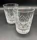 Pair of Vintage Waterford Crystal Double Old Fashioned Slight Defects Lismore