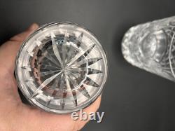 Pair of Vintage Waterford Crystal Double Old Fashioned Slight Defects Lismore