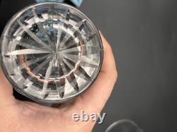 Pair of Vintage Waterford Crystal Double Old Fashioned Slight Defects Lismore