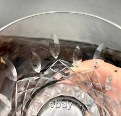 Pair of Vintage Waterford Crystal Double Old Fashioned Slight Defects Lismore