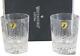 Pair of WATERFORD CRYSTAL HAPPY BIRTHDAY DOUBLE OLD FASHIONED GLASS 4.25H NIB