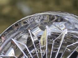 Pair of WATERFORD CRYSTAL HAPPY BIRTHDAY DOUBLE OLD FASHIONED GLASS 4.25H NIB