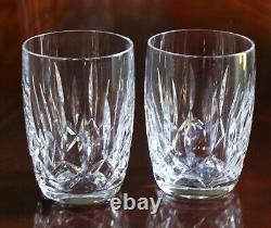 Pair of WATERFORD Crystal Kildare 4.5' Double Old Fashioned Tumblers12oz IRELAND