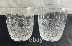 Pair of Waterford Crystal GLENMEDE Double Old Fashioned Glasses