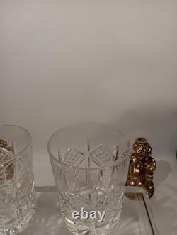 Pair of Waterford Crystal GRAINNE Double Old Fashioned Glasses