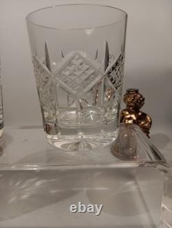 Pair of Waterford Crystal GRAINNE Double Old Fashioned Glasses