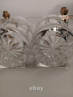 Pair of Waterford Crystal GRAINNE Double Old Fashioned Glasses