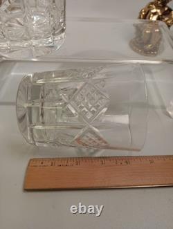 Pair of Waterford Crystal GRAINNE Double Old Fashioned Glasses