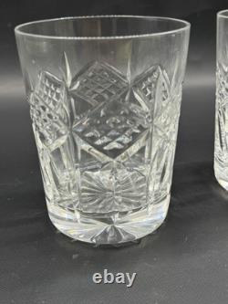 Pair of Waterford Crystal GRAINNE Double Old Fashioned Glasses