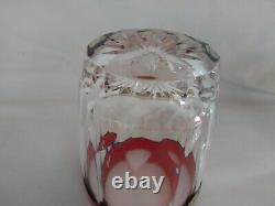 Pair of Waterford Crystal Simply Red Double Old Fashioned Glasses NWT