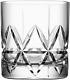 Peak Double Old Fashioned Glass, Set of 4, 4 Count (Pack of 1), Clear