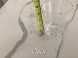 Queen Lace Crystal Slanted Double Old Fashioned African Wildlife 4 3/4 RARE