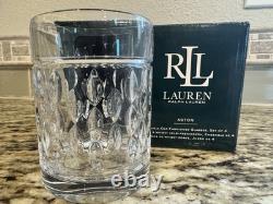 RALPH LAUREN ASTON Double Old Fashioned Set of 4 11.8 oz Made In Germany